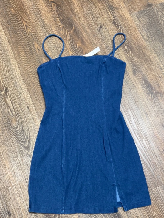 Susana Monaco Dresses & Skirts - Susana Monaco Denim Mini Dress in Navy